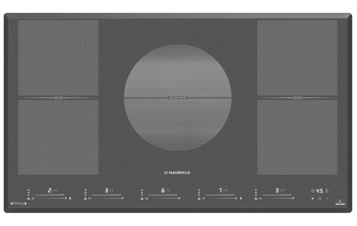 Индукционная варочная панель Maunfeld CVI905SFDGR Inverter