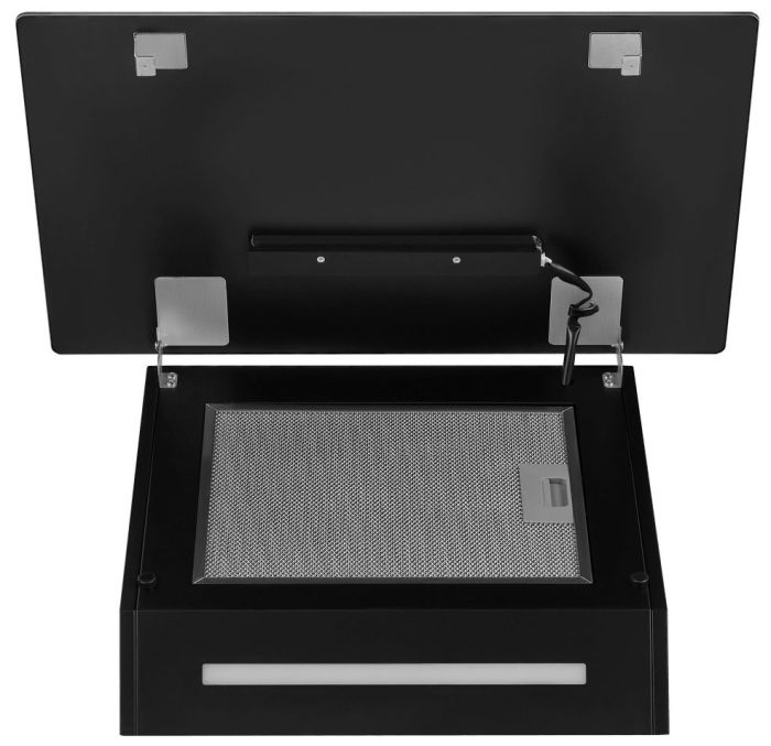 Наклонная вытяжка Maunfeld Falcon 60 Glass черный