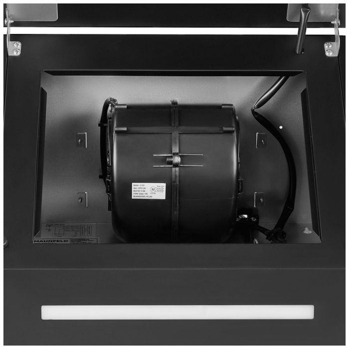 Наклонная вытяжка Maunfeld Falcon 60 Glass черный