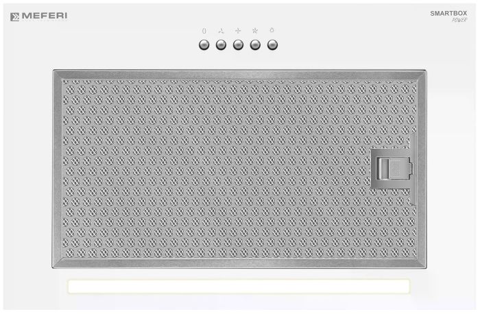 Полновстраиваемая вытяжка Meferi SMARTBOX45WH POWER