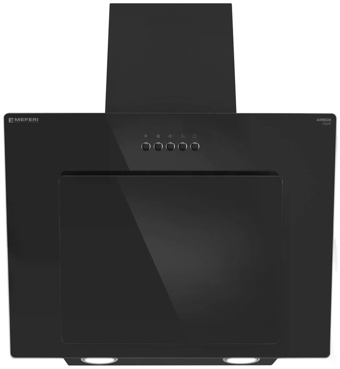 Наклонная вытяжка Meferi AIRBOX60BK POWER