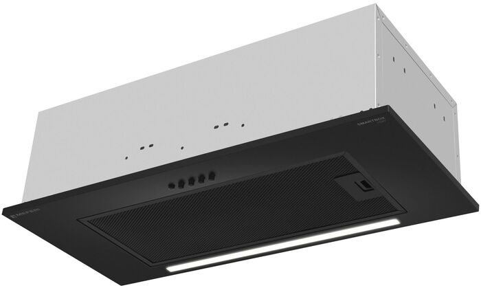 Полновстраиваемая вытяжка Meferi SMARTBOX60BK LIGHT