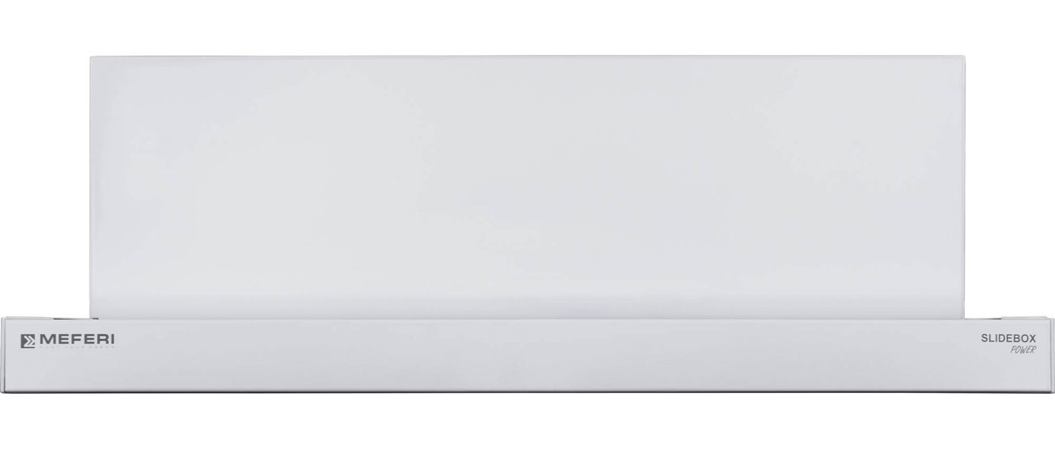 Телескопическая вытяжка Meferi SLIDEBOX60WH POWER