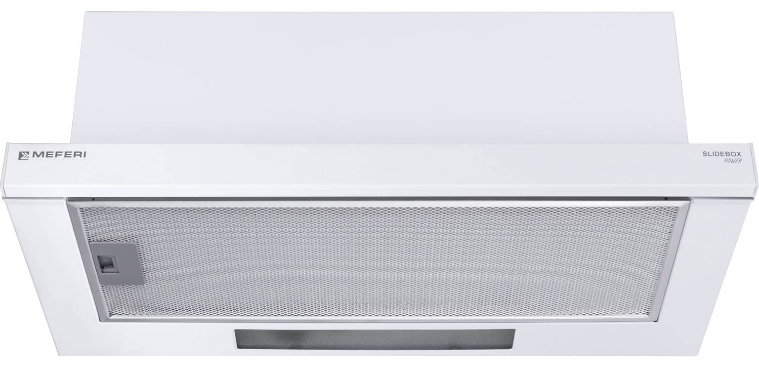 Телескопическая вытяжка Meferi SLIDEBOX60WH POWER