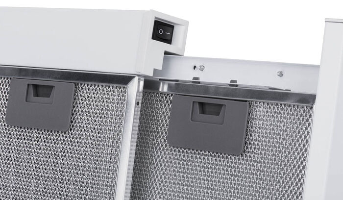 Телескопическая вытяжка Meferi SLIDEBOX60WH POWER