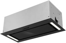 Полновстраиваемая вытяжка Meferi INBOX60BK GLASS POWER