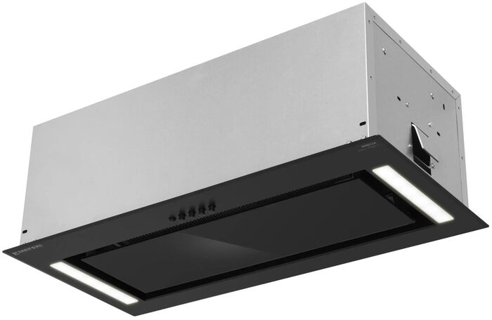 Полновстраиваемая вытяжка Meferi INBOX60BK GLASS POWER