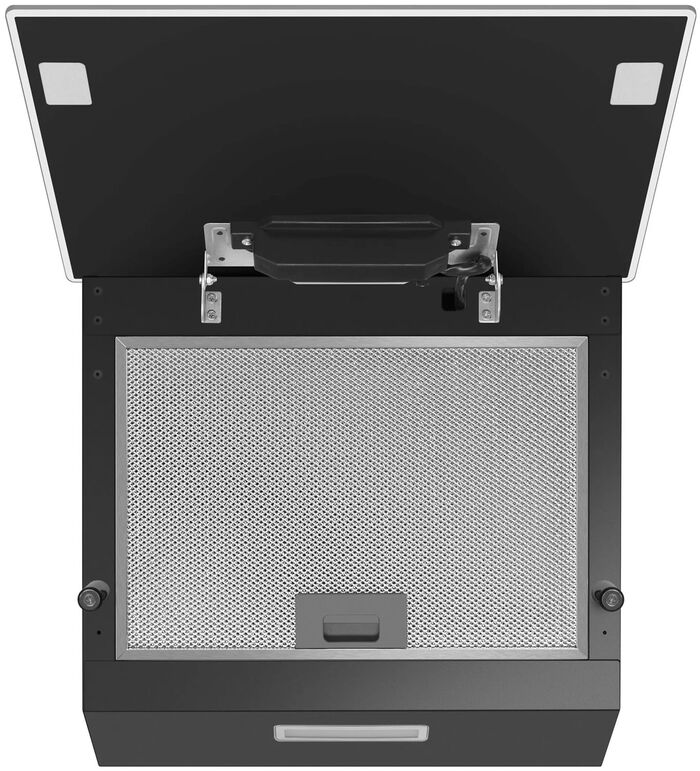 Наклонная вытяжка Meferi AIRBOX45BK LIGHT