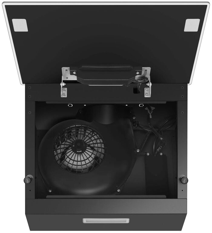 Наклонная вытяжка Meferi AIRBOX45BK LIGHT