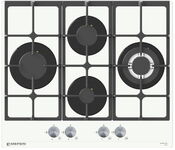 Газовая варочная панель Meferi MGH604WH GLASS ULTRA