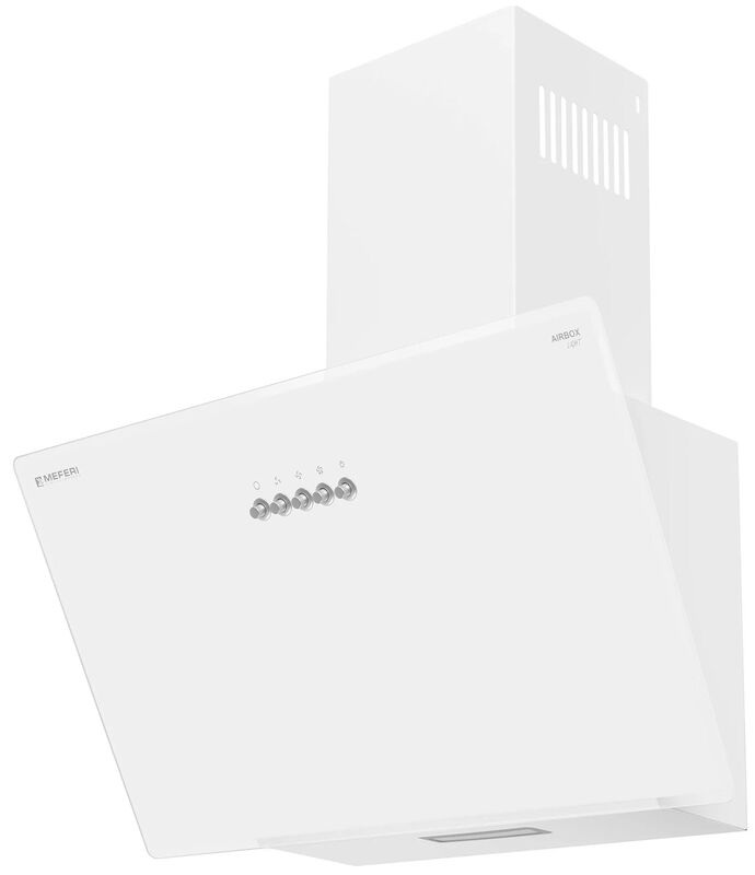 Наклонная вытяжка Meferi AIRBOX60WH LIGHT
