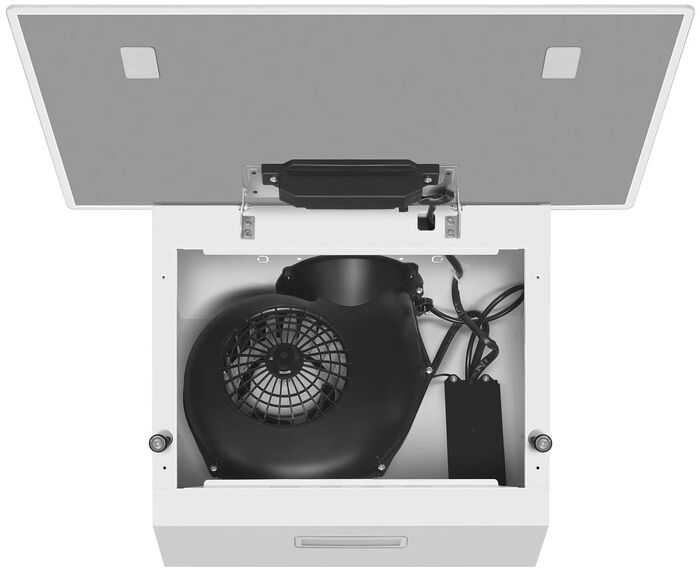 Наклонная вытяжка Meferi AIRBOX60WH LIGHT