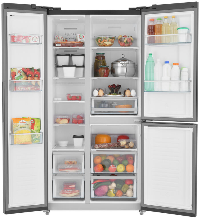 Многокамерный холодильник Zugel ZRTD459XB