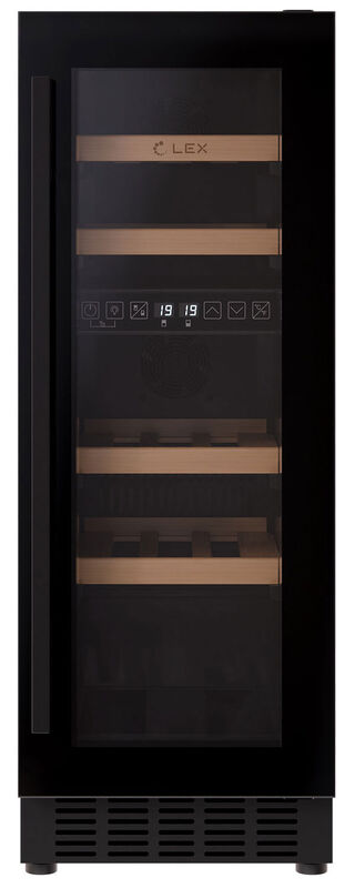 Встраиваемый винный шкаф LEX LWD3017BL dual zone