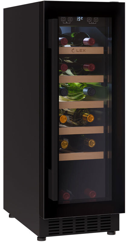 Встраиваемый винный шкаф LEX LWD3020BL
