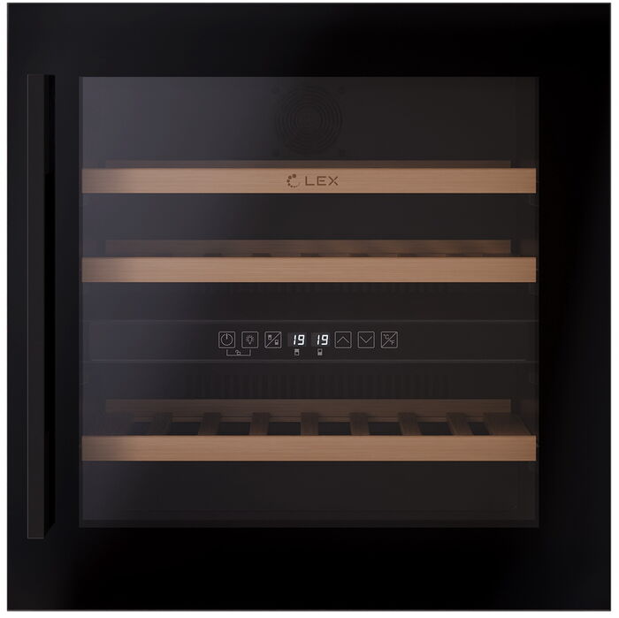 Встраиваемый винный шкаф LEX LWD6036BL dual zone