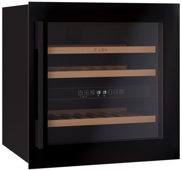 Встраиваемый винный шкаф LEX LWD6036BL dual zone