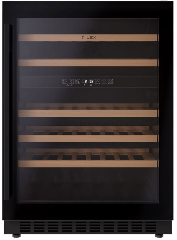 Встраиваемый винный шкаф LEX LWD6046BL dual zone