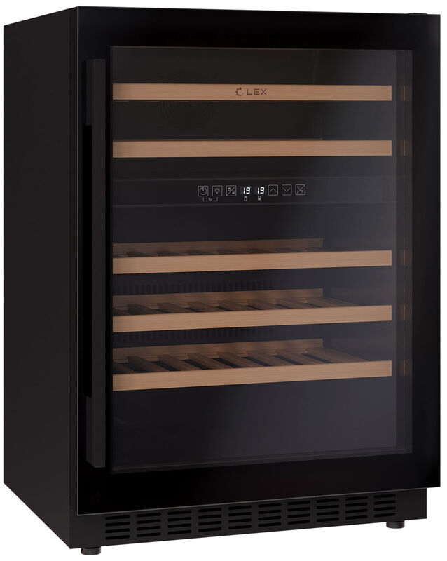 Встраиваемый винный шкаф LEX LWD6046BL dual zone