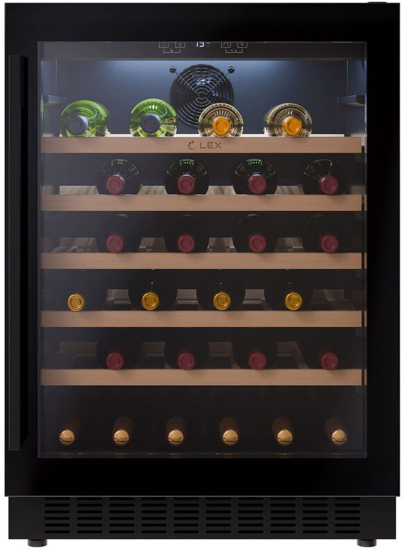 Встраиваемый винный шкаф LEX LWD6054BL