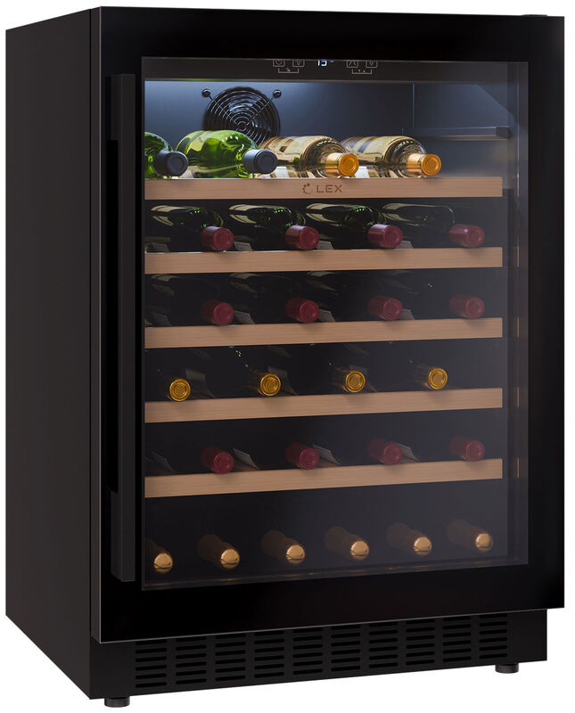 Встраиваемый винный шкаф LEX LWD6054BL