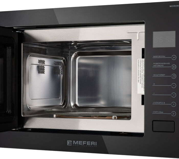 Встраиваемая микроволновая печь Meferi MMO6025BK MATT ULTRA