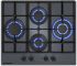 Газовая варочная панель Meferi MGH604GR GLASS ULTRA