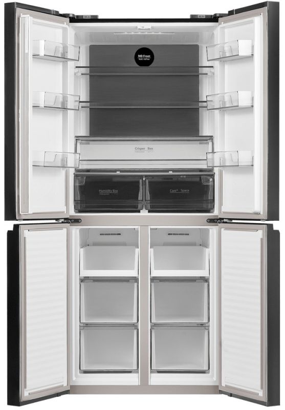 Многокамерный холодильник Maunfeld MFF183NFSBE