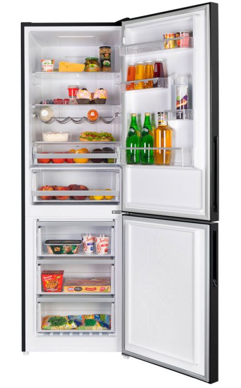 Двухкамерный холодильник Maunfeld MFF185NFB Inverter