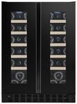 Встраиваемый винный шкаф Temptech OX2DX60DRB