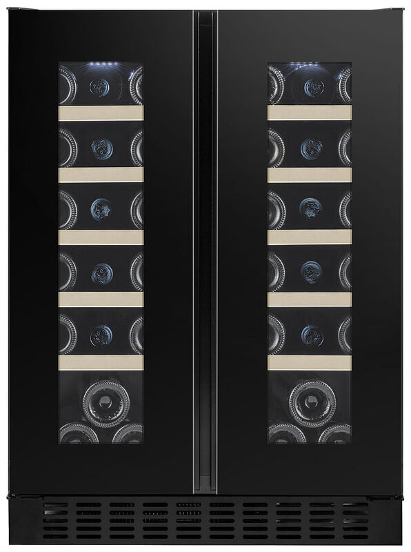 Встраиваемый винный шкаф Temptech OX2DX60DRB