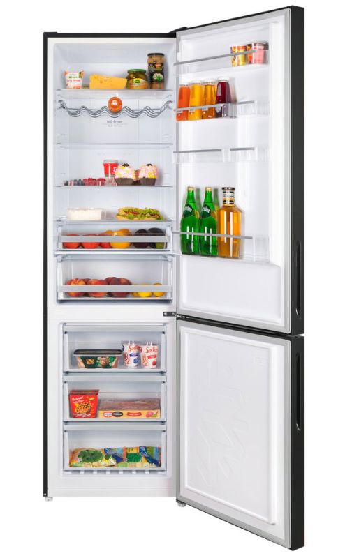 Двухкамерный холодильник Maunfeld MFF200NFB Inverter