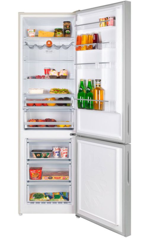 Двухкамерный холодильник Maunfeld MFF200NFBG Inverter