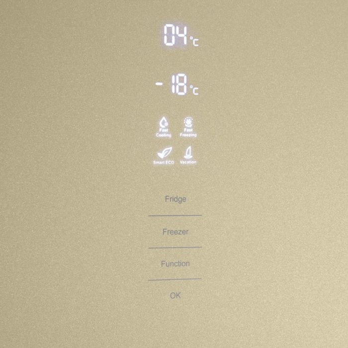 Двухкамерный холодильник Maunfeld MFF200NFBG Inverter