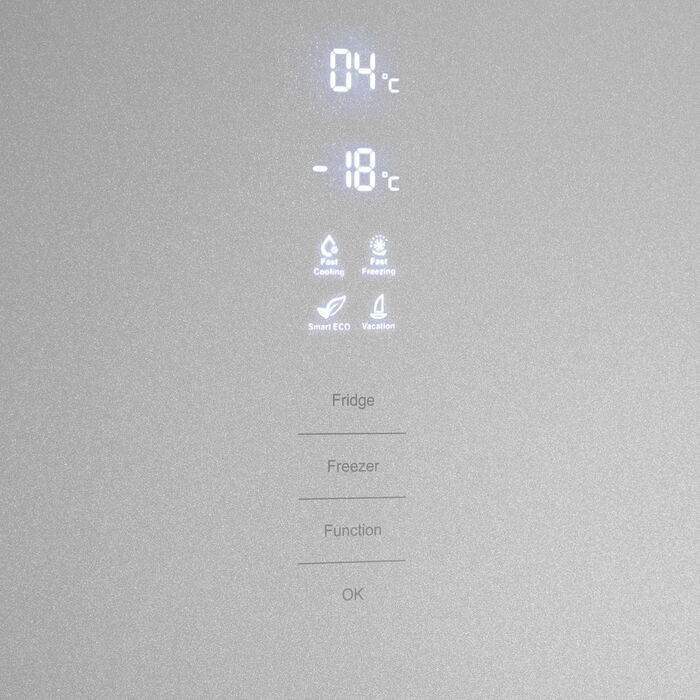 Двухкамерный холодильник Maunfeld MFF200NFS Inverter