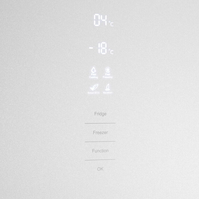 Двухкамерный холодильник Maunfeld MFF200NFW Inverter