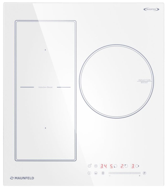 Индукционная варочная панель Maunfeld CVI453SBWH Inverter