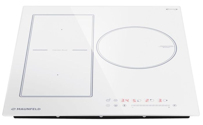 Индукционная варочная панель Maunfeld CVI453SBWH Inverter