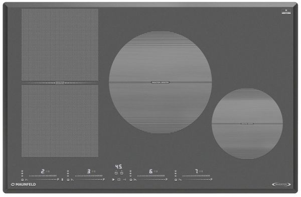 Индукционная варочная панель Maunfeld CVI804SFDGR Inverter