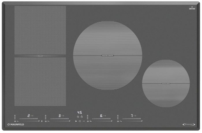 Индукционная варочная панель Maunfeld CVI804SFDGR Inverter