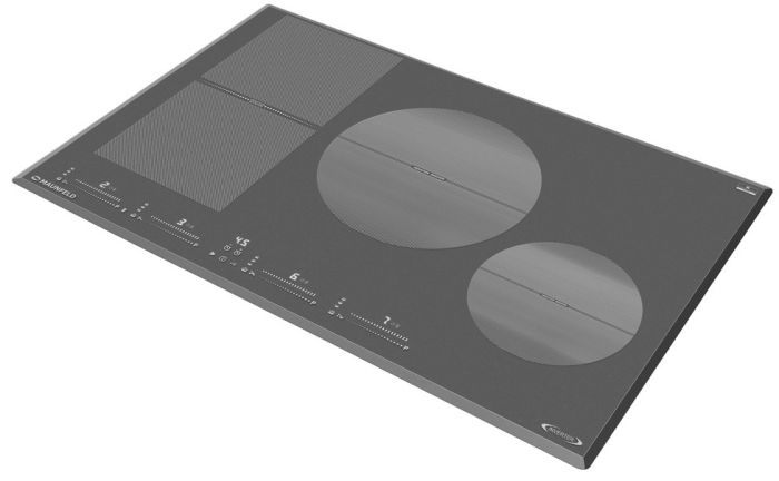 Индукционная варочная панель Maunfeld CVI804SFDGR Inverter