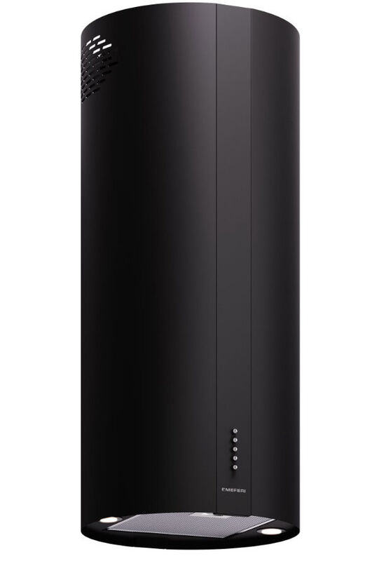 Островная вытяжка Meferi TUBE40BK ISLA POWER