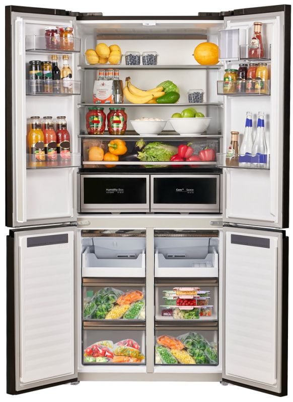 Многокамерный холодильник Maunfeld MFF190NFDBG