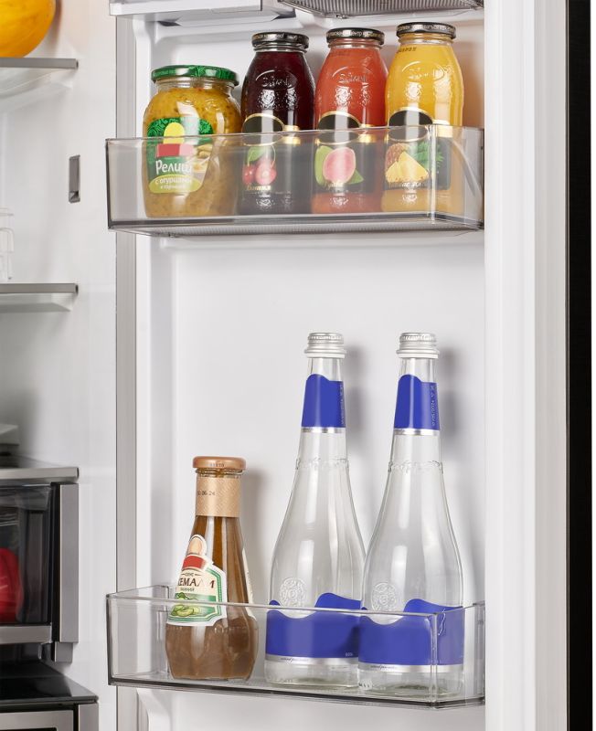 Многокамерный холодильник Maunfeld MFF190NFDBG