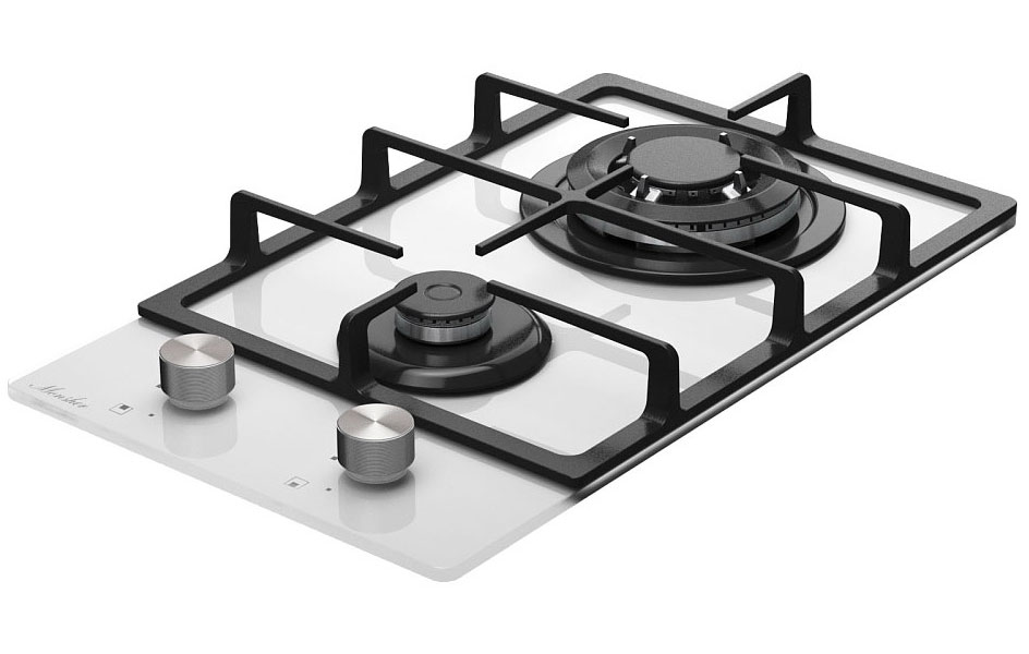 Газовая варочная панель Monsher MGG 33 Blanc