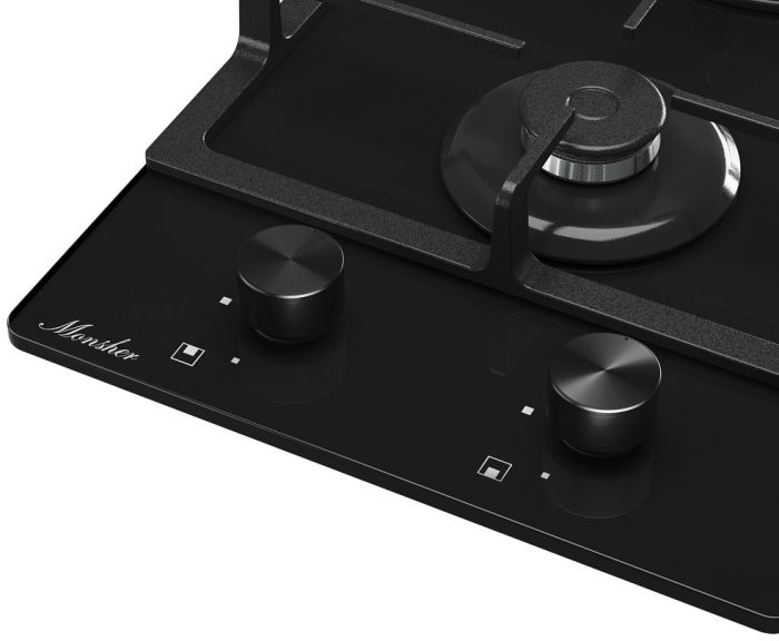 Газовая варочная панель Monsher MGG 33 Noir