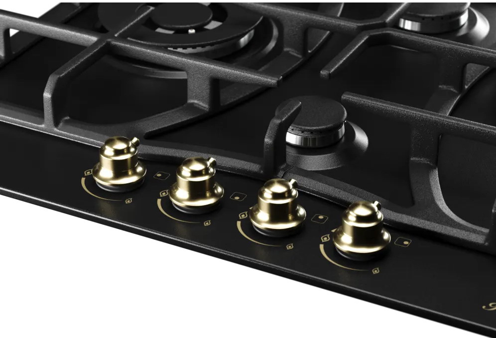 Газовая варочная панель Kuppersberg FS 610 Ant Bronze