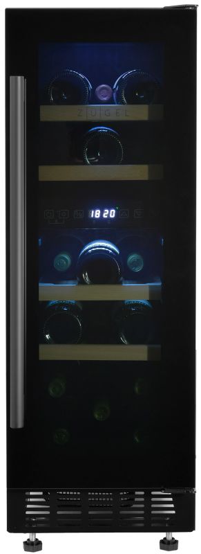 Встраиваемый винный шкаф Zugel ZCWI170DB
