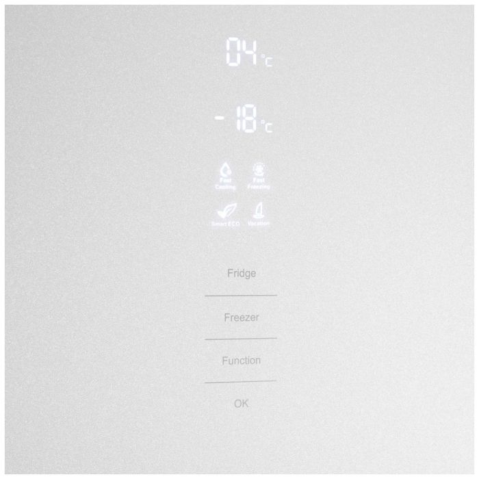 Двухкамерный холодильник Maunfeld MFF185NFW Inverter