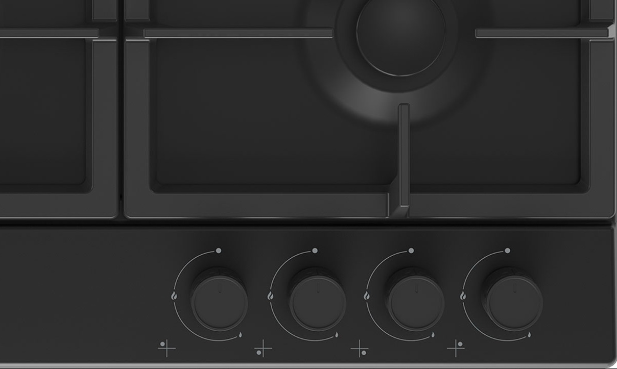 Газовая варочная панель Indesit THPM 642 WS/BL/I